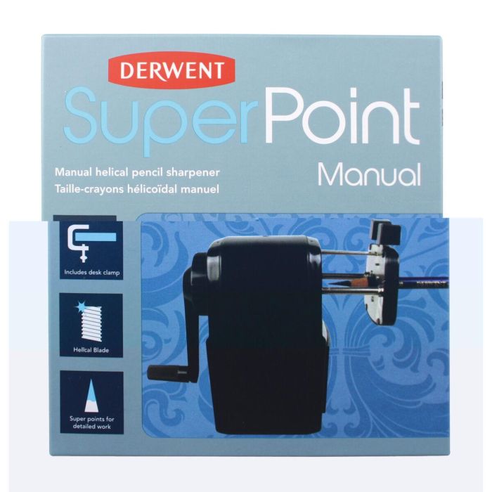 Sacapuntas DERWENT Super Point Negro Metal 0 Sacapuntas DERWENT Super Point Negro Metal 0