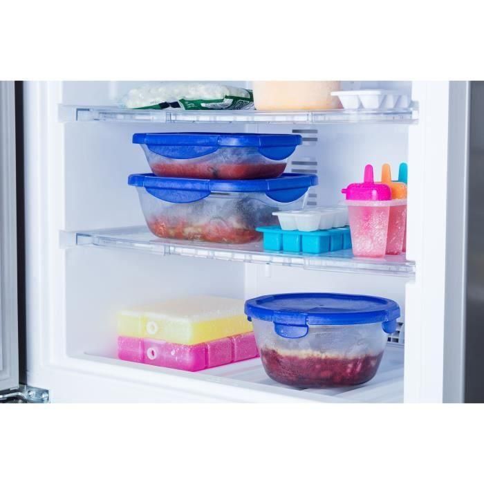 Juego de 7 recipientes para guardar alimentos - PYREX - Cook & Go - Vidrio - Tapa hermética 1 Juego de 7 recipientes para guardar alimentos - PYREX - Cook & Go - Vidrio - Tapa hermética 1