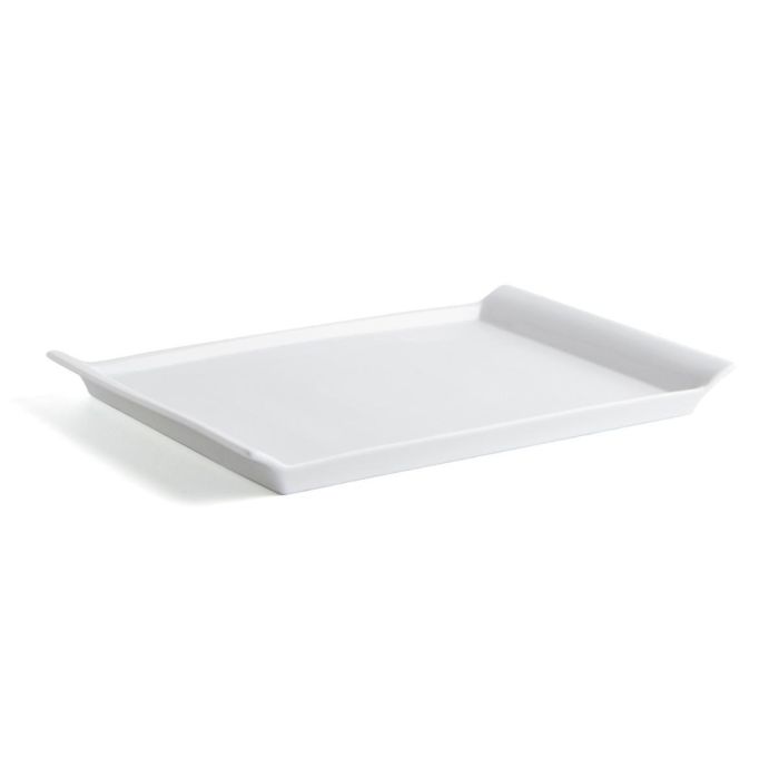 Fuente Rectangular Porcelana Gastro Fresh Quid 36x25 cm (6 Unidades)