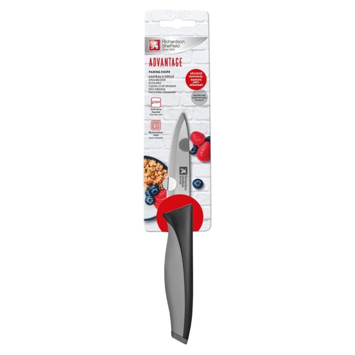 Cuchillo Pelador Acero Inoxidable Advantage Richardson Sheffield 8,5 cm (6 Unidades) 3 Cuchillo Pelador Acero Inoxidable Advantage Richardson Sheffield 8,5 cm (6 Unidades) 3