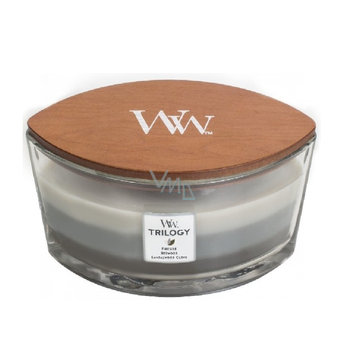 Woodwick Trilogy Ellipse Warm Woods 453 gr Woodwick Trilogy Ellipse Warm Woods 453 gr