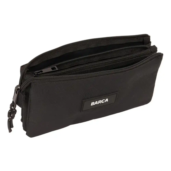 Safta Portatodo Triple F.C.Barcelona Chica Negro 22x12x3 cm 2