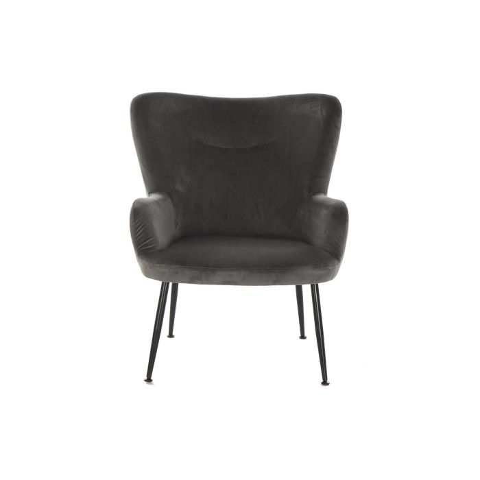 DKD Home Decor Sillón Moderno Rosa Negro 60 x 84 x 70 cm Set de 2 4