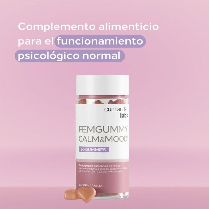 Cumlaude Lab Femgummy Calm & Mood Gummies 60 Unidades Cumlaude Lab Femgummy Calm & Mood Gummies 60 Unidades