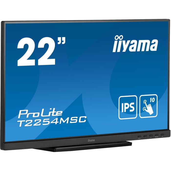 iiyama T2254MSC-B1AG Monitor 22" (55,9cm) FHD IPS Táctil 4ms 60Hz con Altavoces, HDMI DP, Negro 13 iiyama T2254MSC-B1AG Monitor 22" (55,9cm) FHD IPS Táctil 4ms 60Hz con Altavoces, HDMI DP, Negro 13