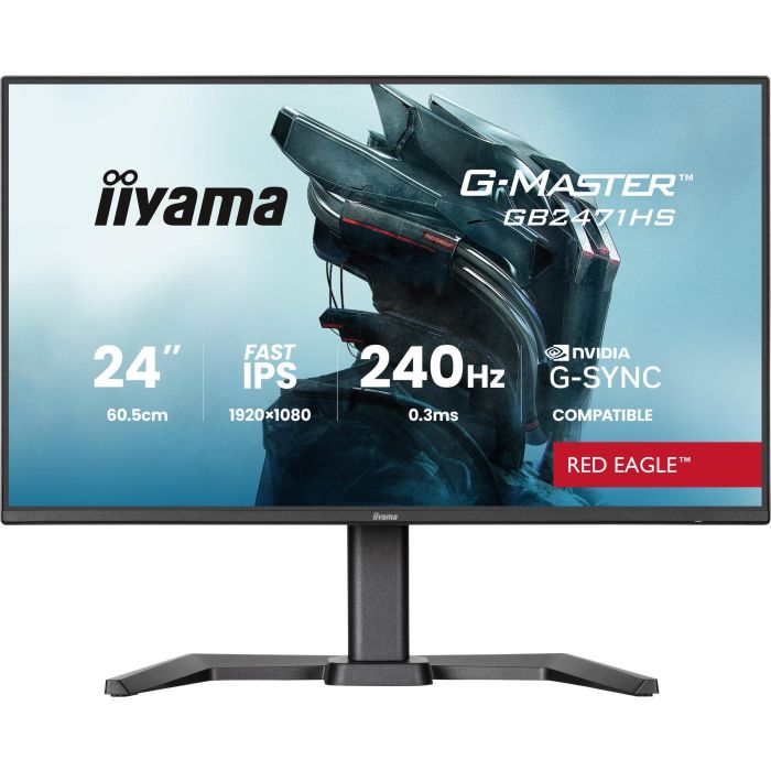 Iiyama GB2471HS-B1 Pantalla para PC 60,5 cm (23.8") 1920 x 1080 Pixeles Negro 0 Iiyama GB2471HS-B1 Pantalla para PC 60,5 cm (23.8") 1920 x 1080 Pixeles Negro 0
