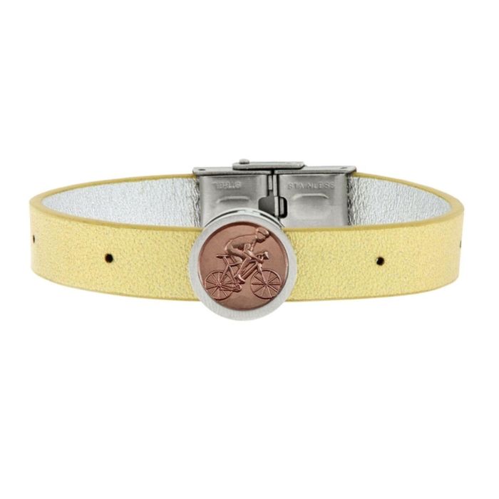 Pulsera Hombre Talent Jewels TJA-1-01-02-3-2 Amarillo Pulsera Hombre Talent Jewels TJA-1-01-02-3-2 Amarillo
