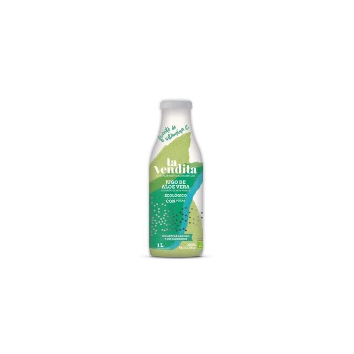 Jugo De Aloe Vera 100% Con Pulpa 1L Eco