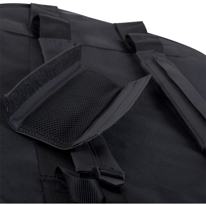 TOBAGO Funda Platos Batería - Hasta 24" Negro Poliéster 600D Nylon 300D Acolchado 15mm 3