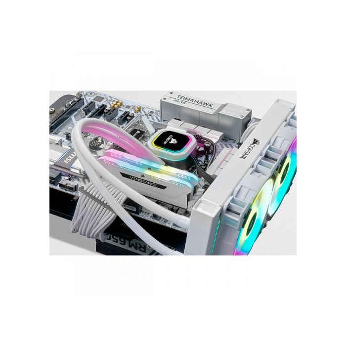 Corsair Vengeance RGB Pro 16GB (2x8GB) DDR4 3200MHz CL16 Blanco para PC 1 Corsair Vengeance RGB Pro 16GB (2x8GB) DDR4 3200MHz CL16 Blanco para PC 1