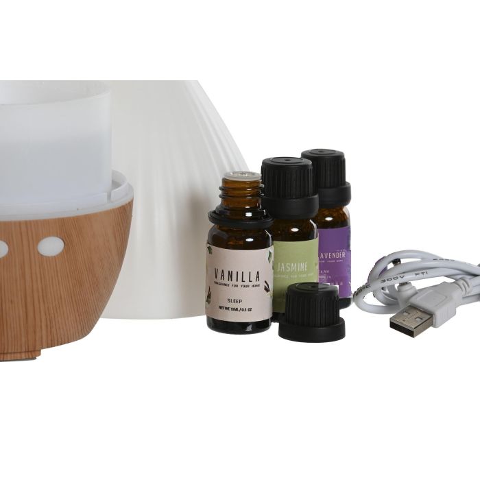 Difusor Aroma Scandi DKD Home Decor Blanco Natural 11 x 19 x 11 cm Set de 4 2 Difusor Aroma Scandi DKD Home Decor Blanco Natural 11 x 19 x 11 cm Set de 4 2