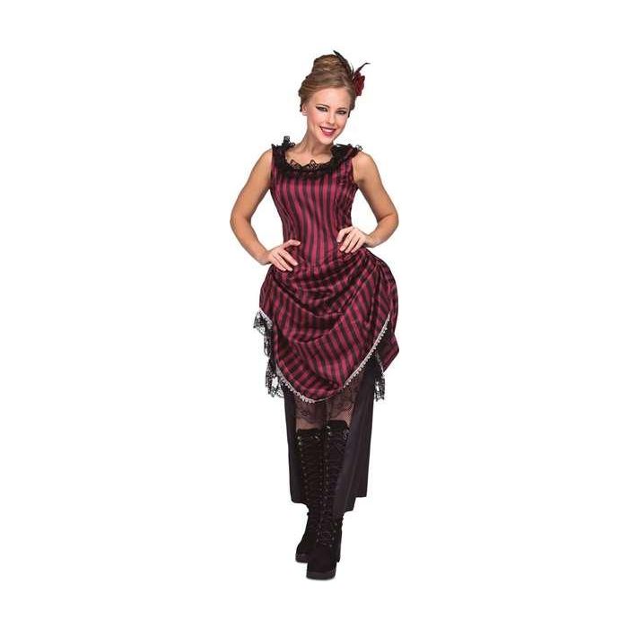 Disfraz chica saloon rosa talla m-l 4 Disfraz chica saloon rosa talla m-l 4