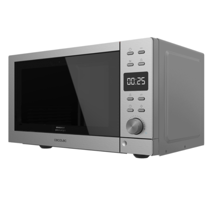 Cecotec 01399 microondas Encimera Microondas con grill 20 L 700 W Negro, Acero Cecotec 01399 microondas Encimera Microondas con grill 20 L 700 W Negro, Acero