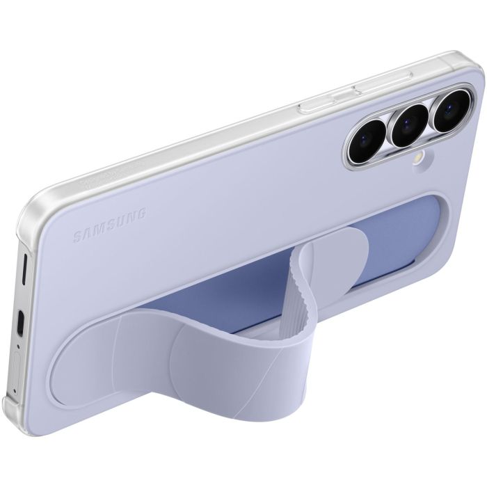 Samsung Funda Standing Grip para Galaxy S25 FE, Azul claro - Protección resistente al polvo, fácil aplicación 3