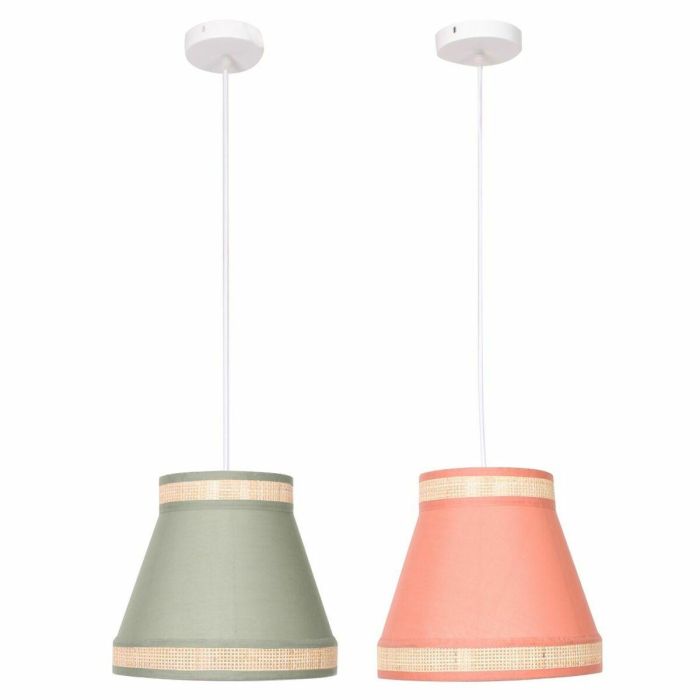 Lámpara de Techo DKD Home Decor 30 x 30 x 28 cm Natural Naranja Verde Ratán 28 x 28 x 28 cm 50 W (2 Unidades) Lámpara de Techo DKD Home Decor 30 x 30 x 28 cm Natural Naranja Verde Ratán 28 x 28 x 28 cm 50 W (2 Unidades)