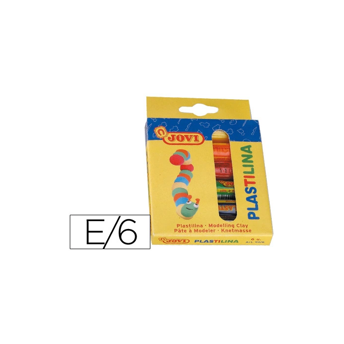 Jovi Plastilina Estuche de 6 Barras Colores Surtidos 0 Jovi Plastilina Estuche de 6 Barras Colores Surtidos 0