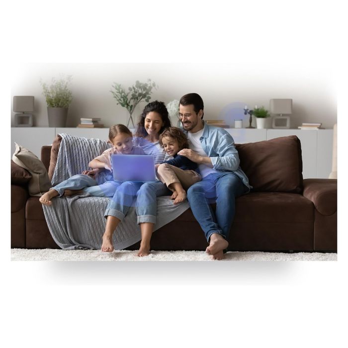 D-Link Eagle Pro AI AX3200 M32-2 - Kit Wi-Fi 6 Mesh de 2 Nodos, 3200 Mbps, Cobertura sin Interrupciones, Optimización con IA, WPA3, App