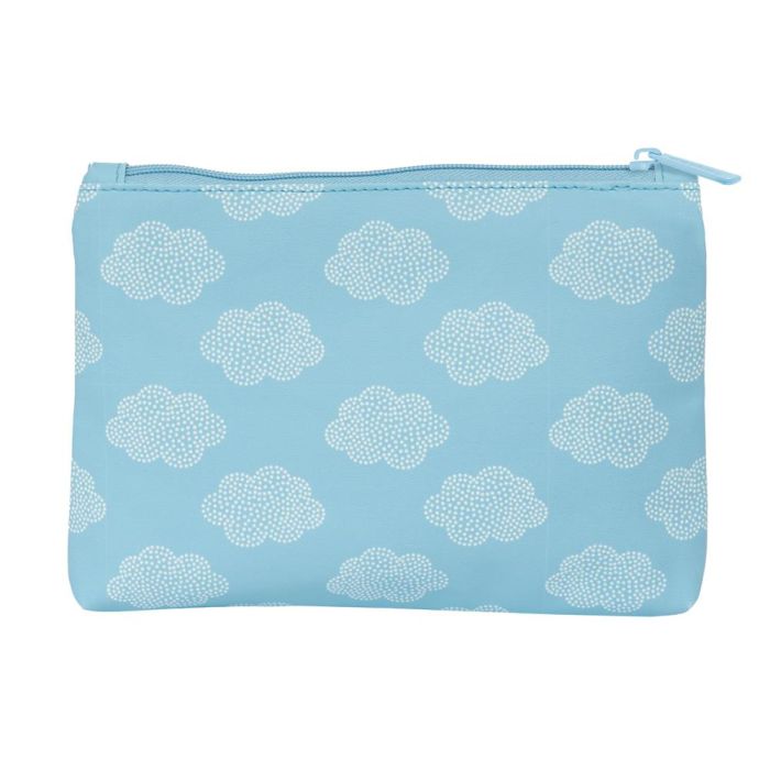 Estuche Escolar Safta Nube Nubes Azul 23 x 16 x 3 cm 1