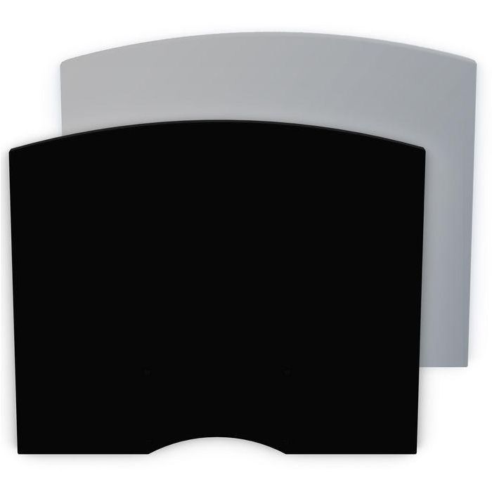 SMS Estante Plano H Gris de MDF Sólido para Equipos de Pantallas Grandes y Proyectores, Compatible con Soportes SMS Flatscreen