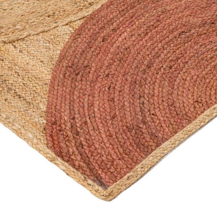 Alfombra Terracota Yute Decoración 200 X 290 cm