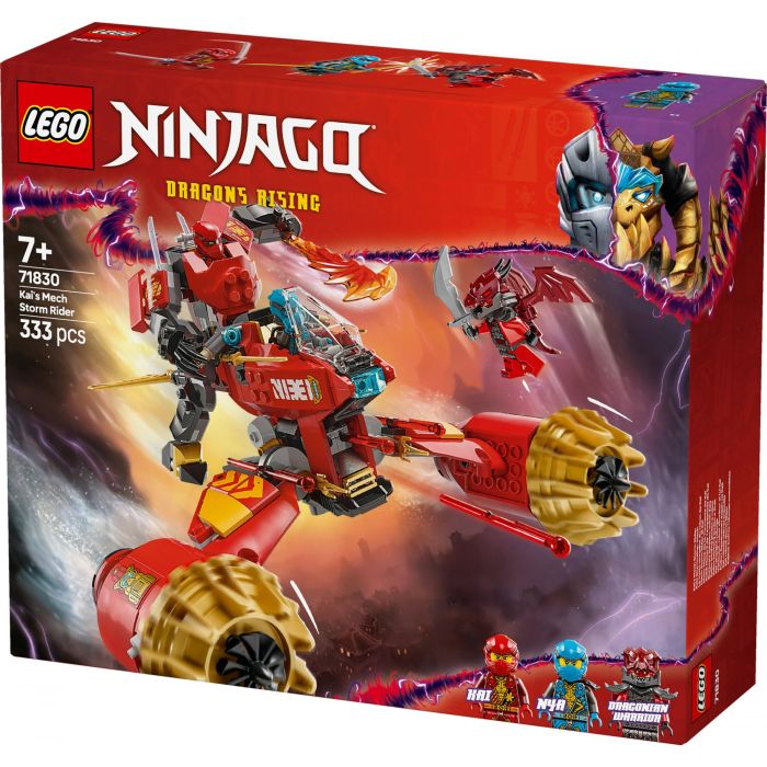 LEGO 71830 Ninjago Moto-Meca de la Tormenta de Kai | Juguete de Construcción 2 en 1: Meca y Moto de Nya | Set +7 años 10 LEGO 71830 Ninjago Moto-Meca de la Tormenta de Kai | Juguete de Construcción 2 en 1: Meca y Moto de Nya | Set +7 años 10