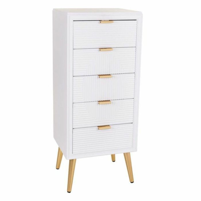 Cajonera Alexandra House Living Dorado Madera MDF 36 x 100 x 42 cm