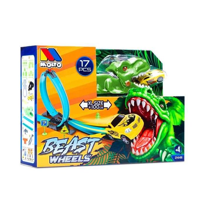 Pista molto dino 107 cm. incluye 17 piezas Pista molto dino 107 cm. incluye 17 piezas