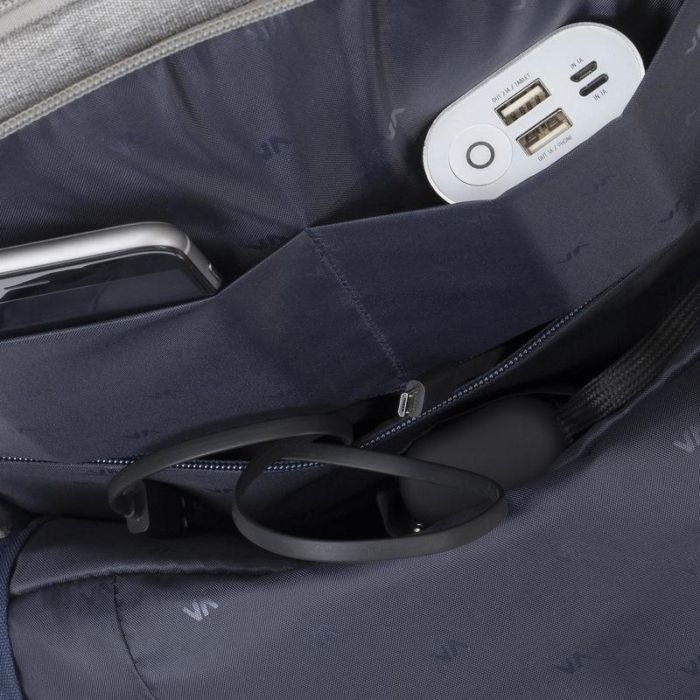 Maletín para Portátil Rivacase Suzuka Gris 10