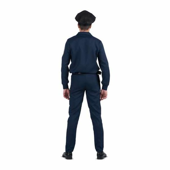 Disfraz policía gorra, camisa, pantalón y cinturón con pistolera talla XXL 6 Disfraz policía gorra, camisa, pantalón y cinturón con pistolera talla XXL 6