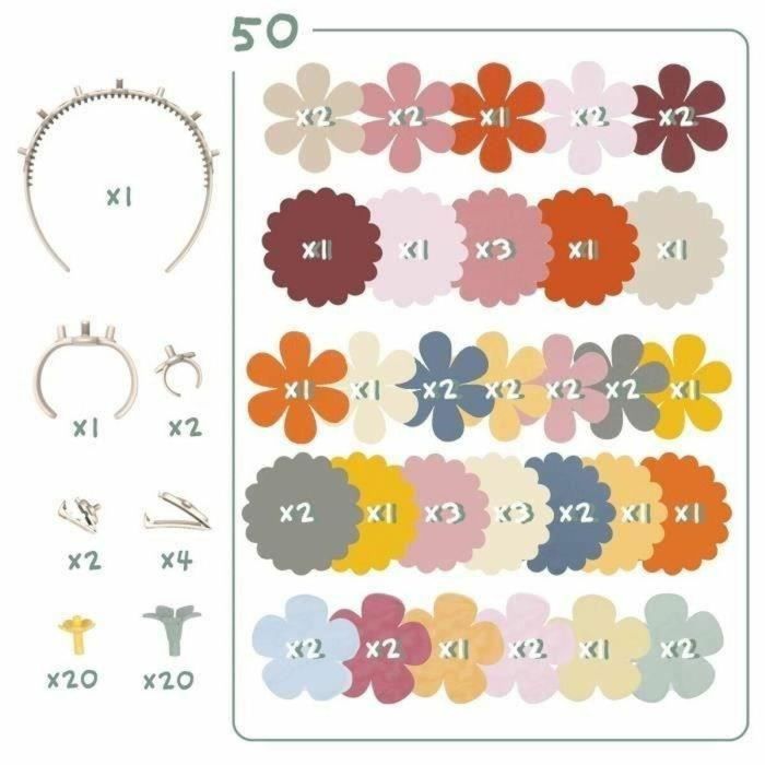 Smoby SMO3032163504184 Recambio Joyería Flores Smoby Crea a partir de 3 años 2