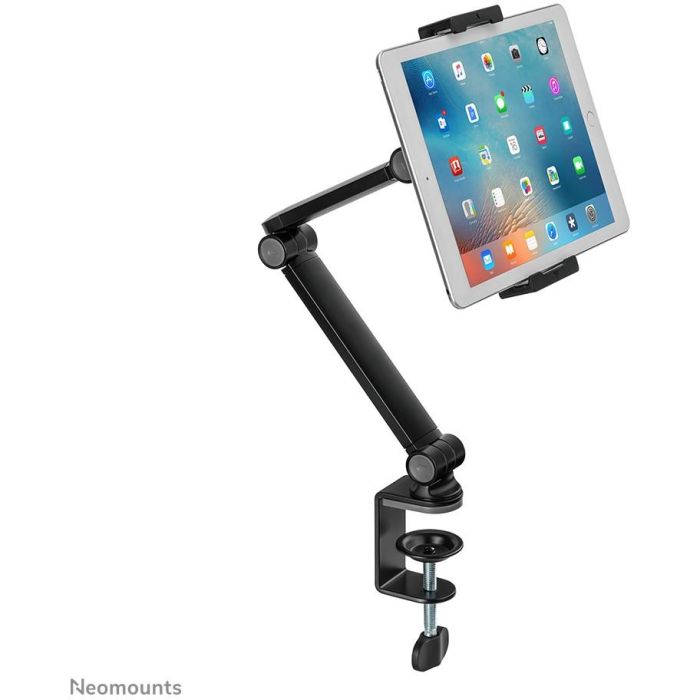 Neomounts DS15-545BL1 Soporte para Tablet de Escritorio con Abrazadera 4.7-12.9 Pulgadas Negro Max 1kg Rotación Completa 15
