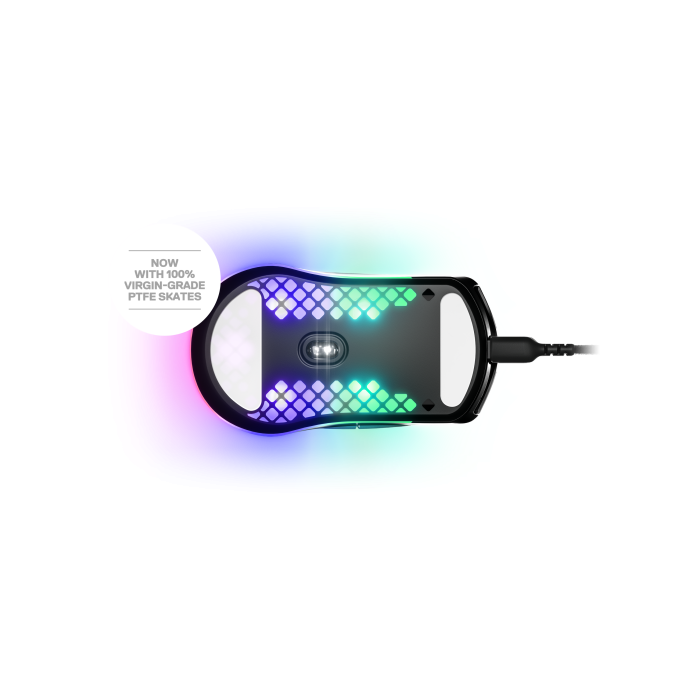 SteelSeries Aerox 3 Ratón Mano Derecha USB Tipo C Óptico 8500 DPI Negro 62611 1