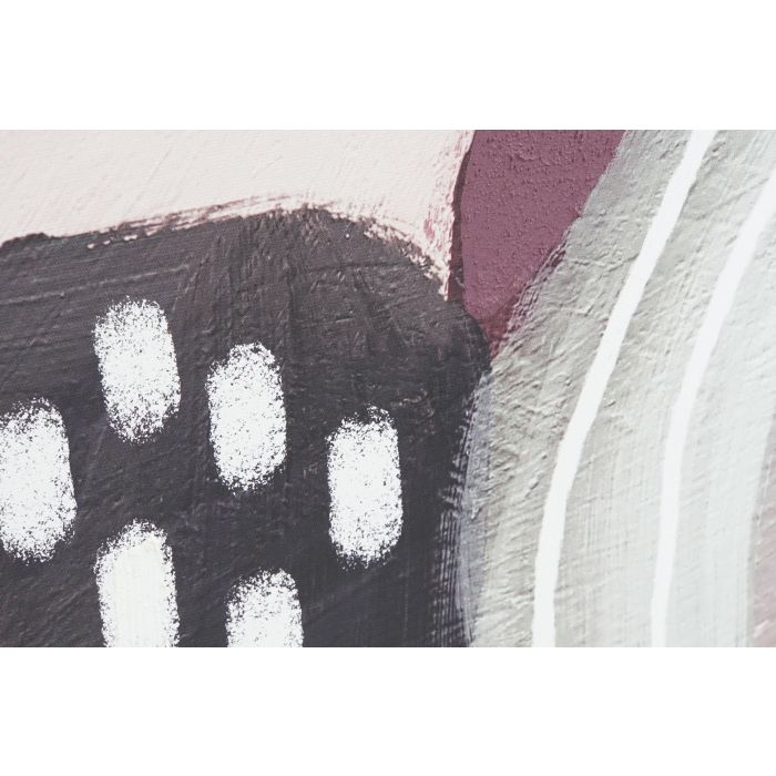 DKD Home Decor Cuadro Abstracto Multicolor Lienzo 63 x 93 x 4.5 cm (Set de 2 Unidades)