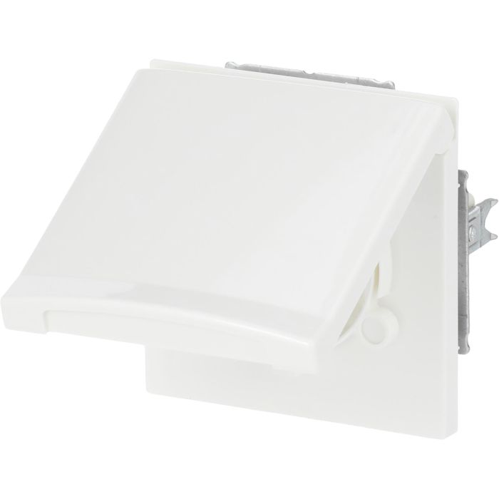 BUSCH JAEGER Allwetter - Steckdosen-Einsatz Klappdeckel - UP *alpinweiss* 1 BUSCH JAEGER Allwetter - Steckdosen-Einsatz Klappdeckel - UP *alpinweiss* 1