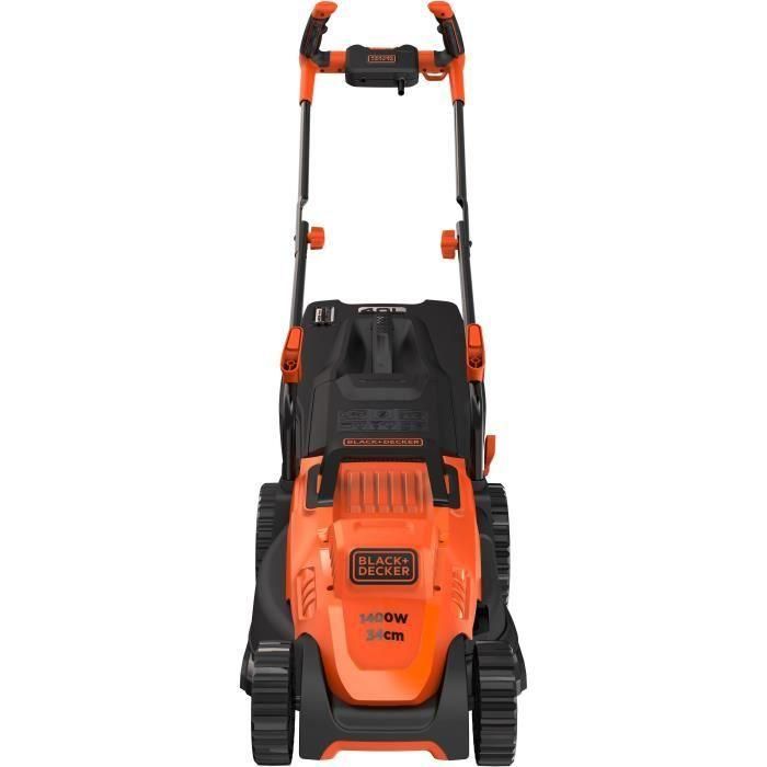 BLACK & DECKER Mower 34cm 1400W - Mango de bicicleta BEMW461BH 1 BLACK & DECKER Mower 34cm 1400W - Mango de bicicleta BEMW461BH 1