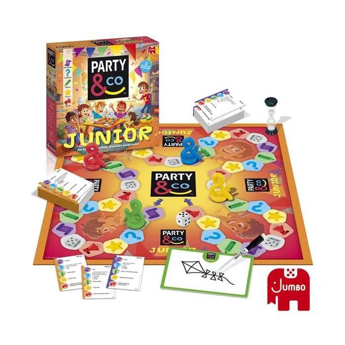 Juego party & co. junior. juego de mesa para los pequeños con dos niveles de dificultad según edad 1 Juego party & co. junior. juego de mesa para los pequeños con dos niveles de dificultad según edad 1