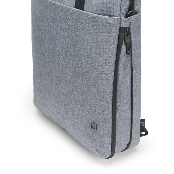 Dicota Eco MOTION 13 - 15.6" Bolso Tote para portátil, Poliéster RPET 600Dx400D, Azul Denim, Ecológico 10
