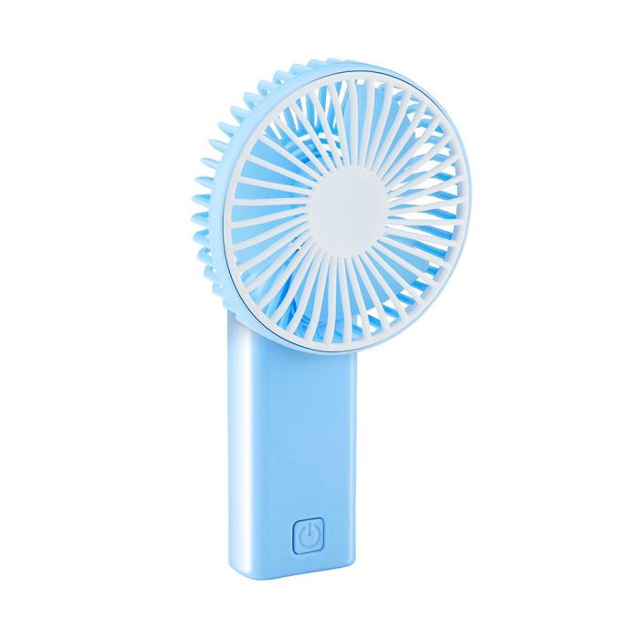 Lifetime Mini Ventilador de Mano, 2 Pilas AA, Cabezal Multiposición, Color Azul, 9x4.5x15.5cm Lifetime Mini Ventilador de Mano, 2 Pilas AA, Cabezal Multiposición, Color Azul, 9x4.5x15.5cm