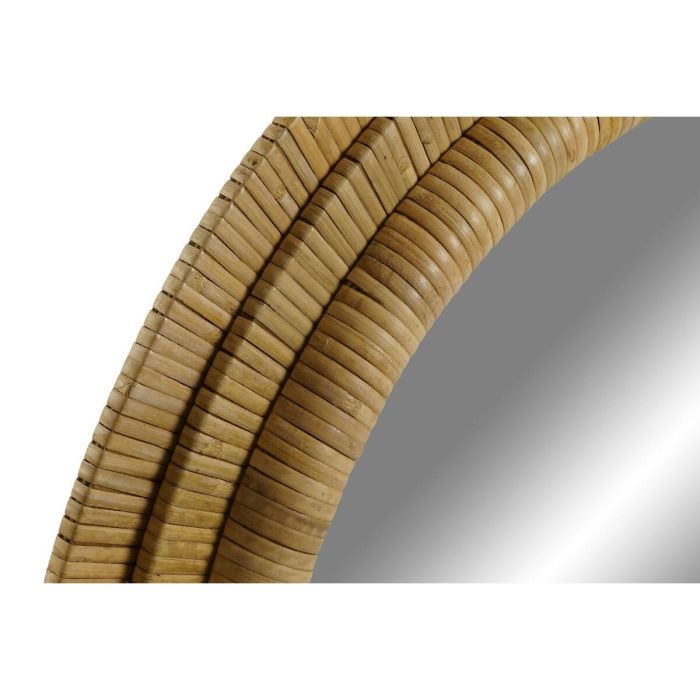 Espejo de pared Home ESPRIT Natural Urbano 60,5 x 5 x 60,5 cm 4