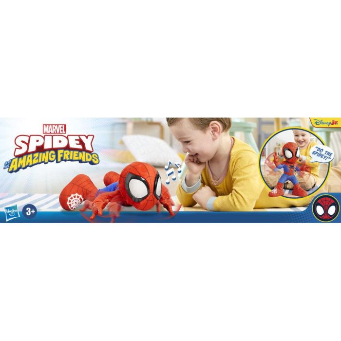 Hasbro F6722 Figura Electrónica Spidey Marvel: Canta, Baila, Gatea. Con Sonidos, Frases y 2 Canciones. Idiomas Español, Inglés y Más +3 años 10 Hasbro F6722 Figura Electrónica Spidey Marvel: Canta, Baila, Gatea. Con Sonidos, Frases y 2 Canciones. Idiomas Español, Inglés y Más +3 años 10
