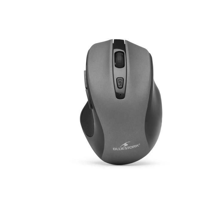 Ratón Inalámbrico - BLUESTORK - OFFICE 75 - Recargable - PC/MAC - Gris Ratón Inalámbrico - BLUESTORK - OFFICE 75 - Recargable - PC/MAC - Gris