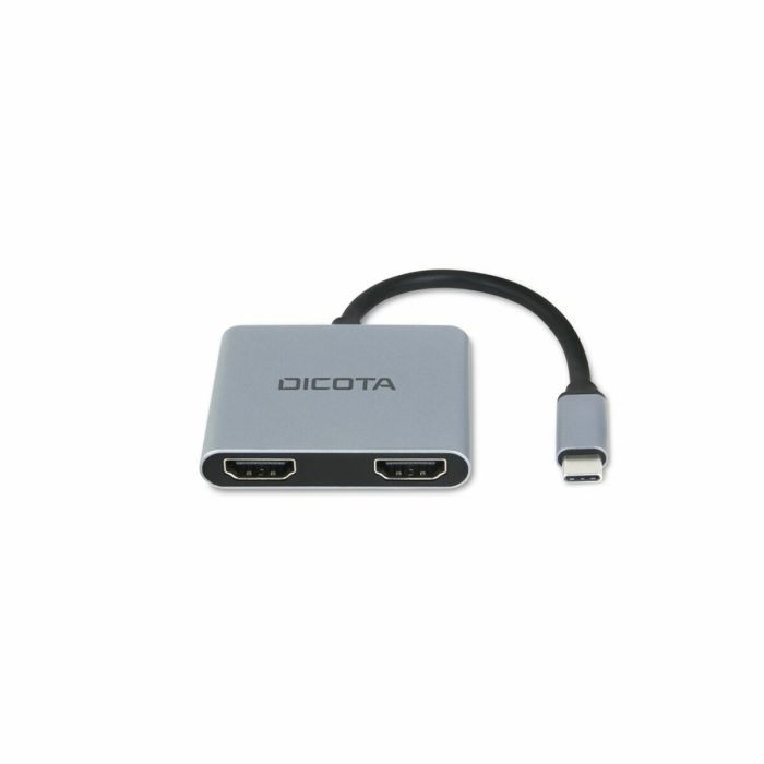 Hub USB Dicota D32063 100 W Plateado 1