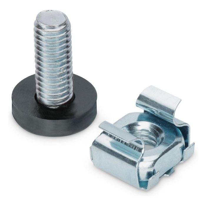 Digitus Tornillos de Montaje para Componentes de 19", M6, Acero, 50 uds 1