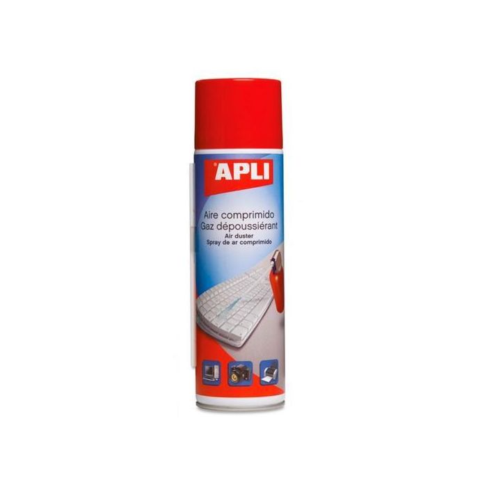 Apli Spray De Aire Comprimido Para Limpiar 400 mL Apli Spray De Aire Comprimido Para Limpiar 400 mL