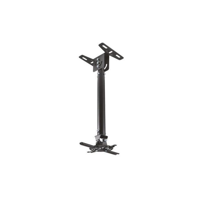 AISENS - SOPORTE UNIVERSAL PRO GIRATORIO, INCLINABLE Y EXTENSIBLE DE TECHO PARA PROYECTOR 20KG, NEGR 3 AISENS - SOPORTE UNIVERSAL PRO GIRATORIO, INCLINABLE Y EXTENSIBLE DE TECHO PARA PROYECTOR 20KG, NEGR 3