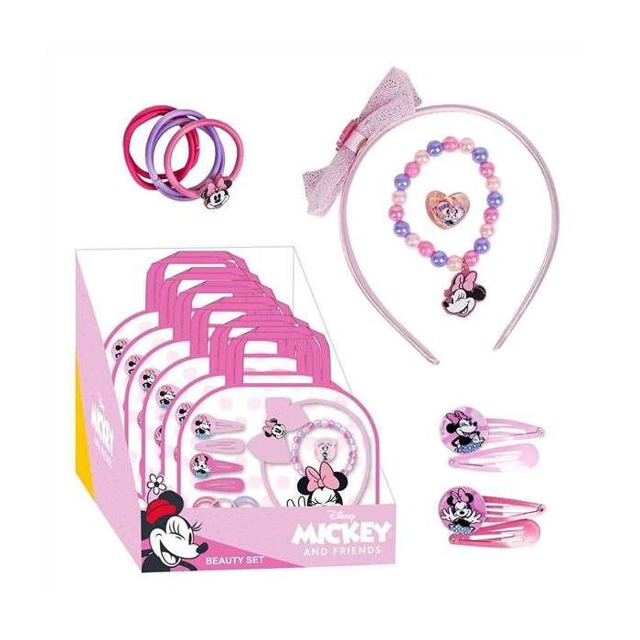 Set De Belleza Accesorios Display Minnie 20.9 X 28.5 X 1.8 Cm