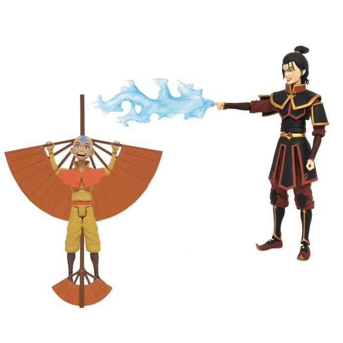 Diamond Collection Surtido Figuras Articuladas Avatar The Last Airbender Serie 2 - Aang y Azula, PVC 0 Diamond Collection Surtido Figuras Articuladas Avatar The Last Airbender Serie 2 - Aang y Azula, PVC 0
