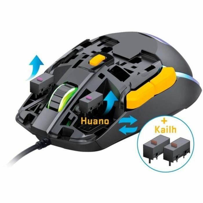 Yenkee YMS 3600BK Ratón para juegos Marksman 4