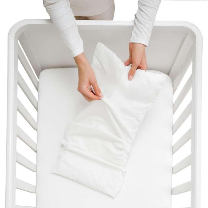 Protector de Cuna Cecotec Flow ProtectBaby 60 x 120 cm Blanco 2 Protector de Cuna Cecotec Flow ProtectBaby 60 x 120 cm Blanco 2