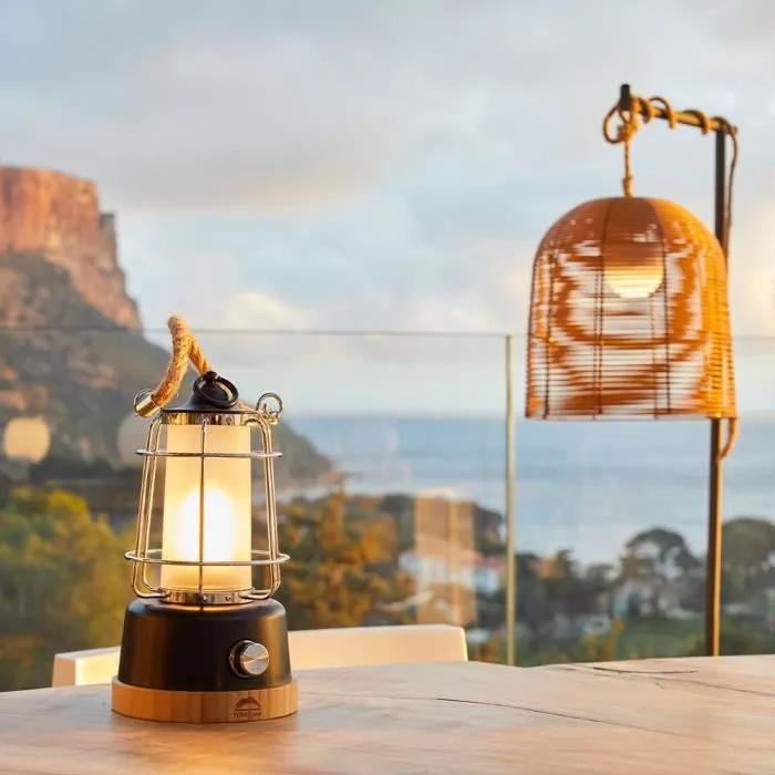 Lumisky Linterna Inalámbrica LUM3760093548335 H23 cm con Asa de Cuerda LED Blanco Cálido Regulable 5 Lumisky Linterna Inalámbrica LUM3760093548335 H23 cm con Asa de Cuerda LED Blanco Cálido Regulable 5